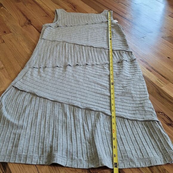 Soft Surroundings Grey Kint Tank Dress Small - Picture 8 of 10